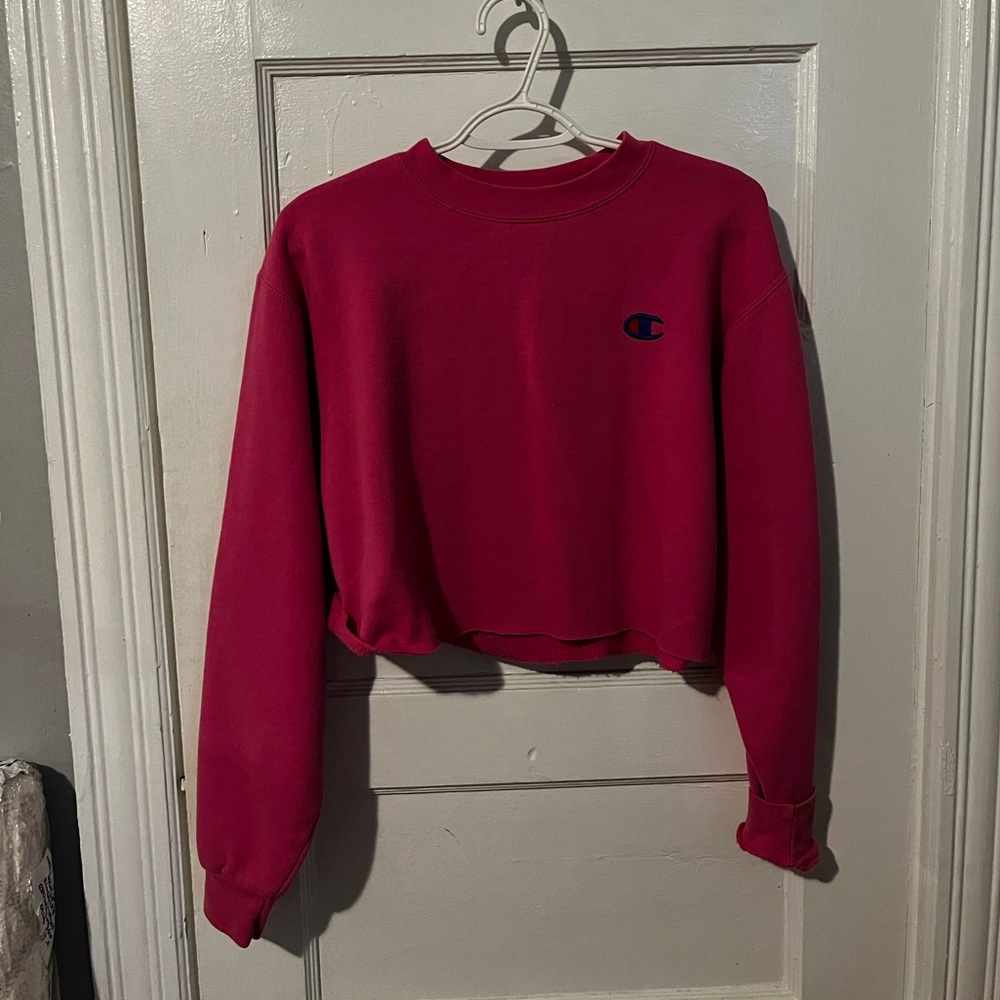 Champion cropped crewneck